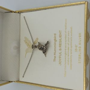Annika Witt Sterling Silver Hummingbird 